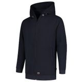 Hooded Sweat Jacket Washable 60°C - Mikina unisex - tmavomodrá