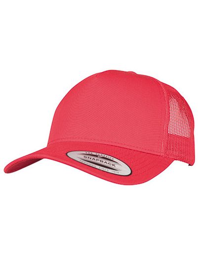 5 - Panel Retro Trucker Cap - Red