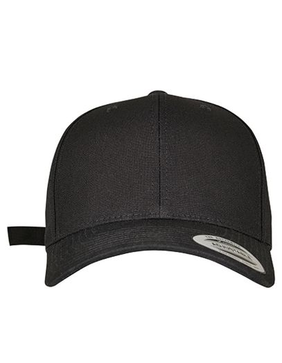 6 - Panel Curved Metal Snap Cap - Black