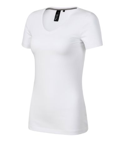 Action V-neck - Tričko dámske - biela