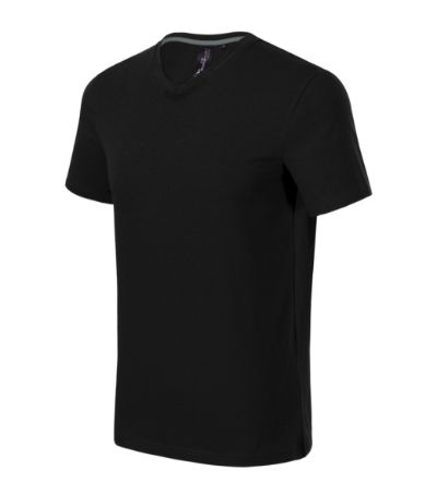 Action V-neck - Tričko pánske - čierna