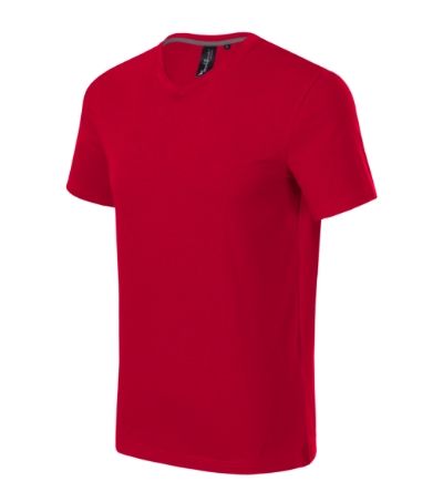 Action V-neck - Tričko pánske - formula red