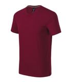 Action V-neck - Tričko pánske - garnet