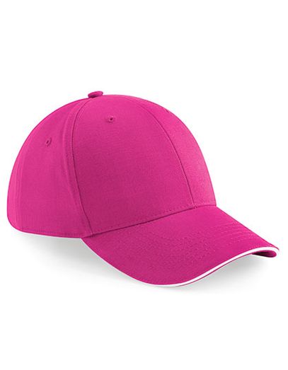 Athleisure 6 Panel Cap - Fuchsia