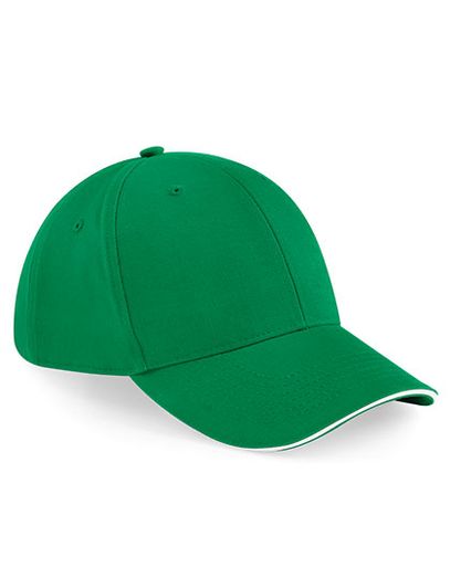 Athleisure 6 Panel Cap - Kelly Green