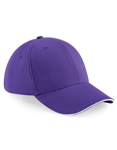 Athleisure 6 Panel Cap - Purple