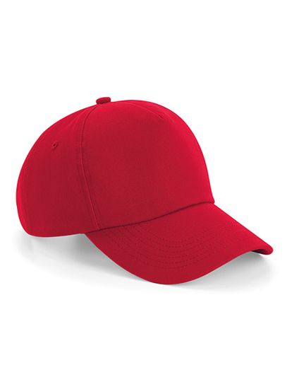 Authentic 5 Panel Cap - Classic Red