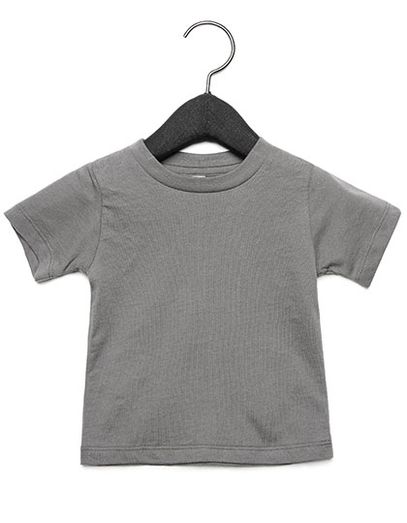 Baby Jersey Short Sleeve Tee - Asphalt (Solid)