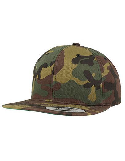 Camo Classic Snapback Cap - Camo