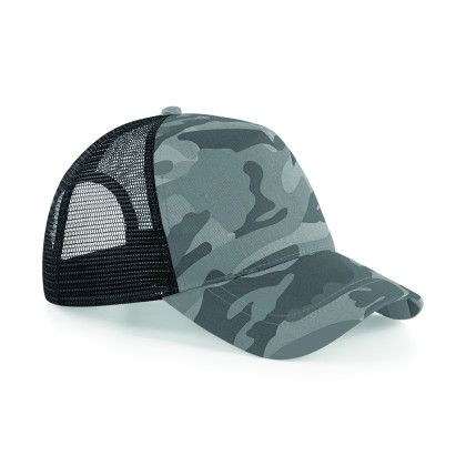 Camo Snapback Trucker - Arctic Camo