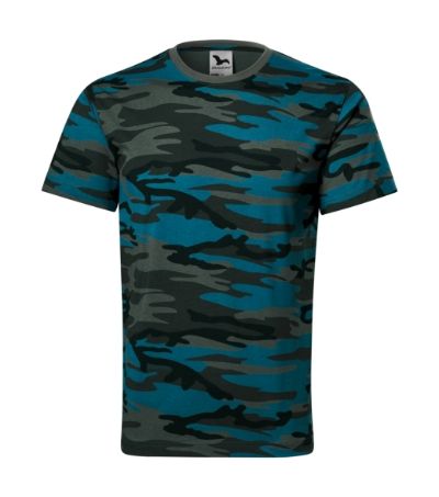 Camouflage - Tričko unisex - camouflage petrol