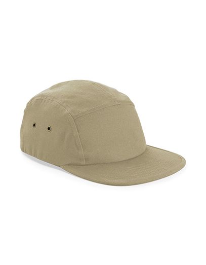 Canvas 5 Panel Camper Cap - Desert Sand