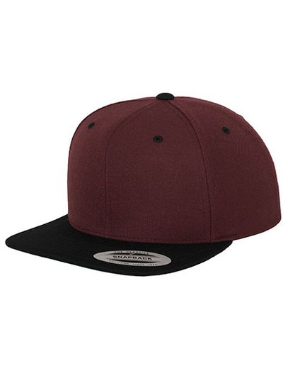 Classic Snapback 2 - Tone - Maroon