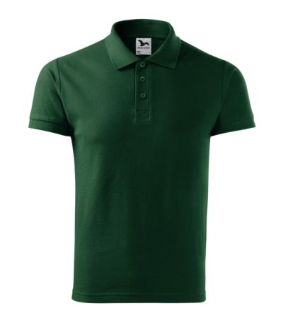 Cotton - Polokošeľa pánska - dark green