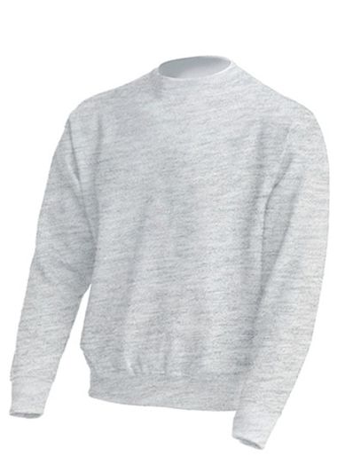 Crew Neck Sweatshirt - Ash Melange