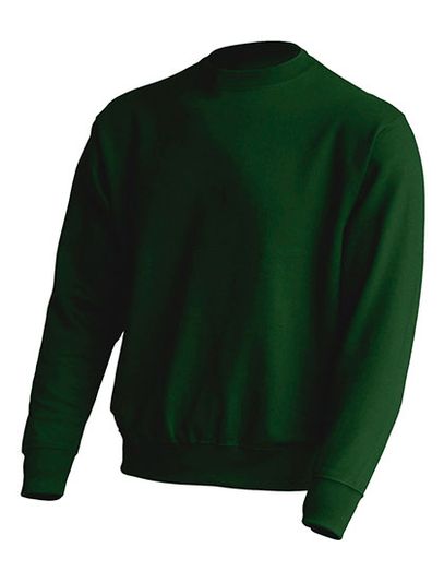 Crew Neck Sweatshirt - Bottle Green