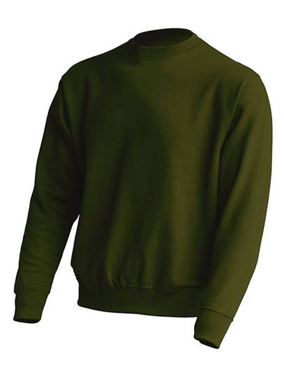 Crew Neck Sweatshirt - Forest Green