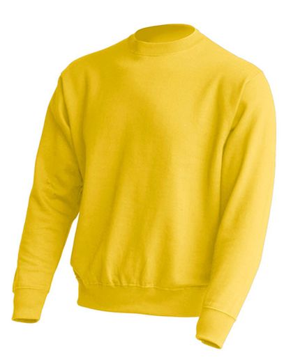 Crew Neck Sweatshirt - Gold