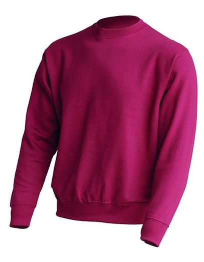 Crew Neck Sweatshirt - Raspberry