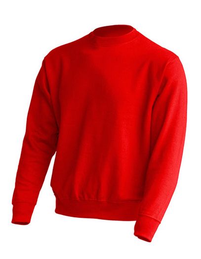 Crew Neck Sweatshirt - Red