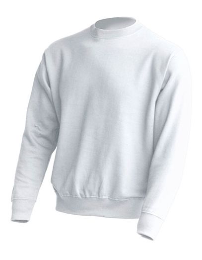 Crew Neck Sweatshirt - White