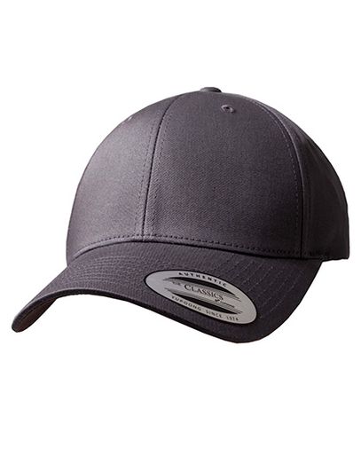 Curved Classic Snapback - Charcoal