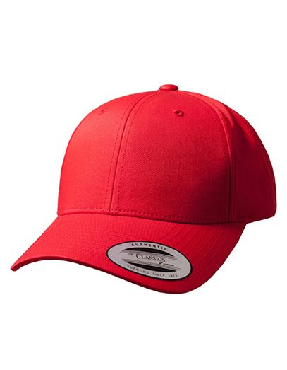 Curved Classic Snapback - Red