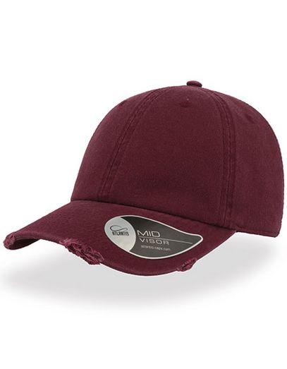 Dad Hat Destroyed - Burgundy