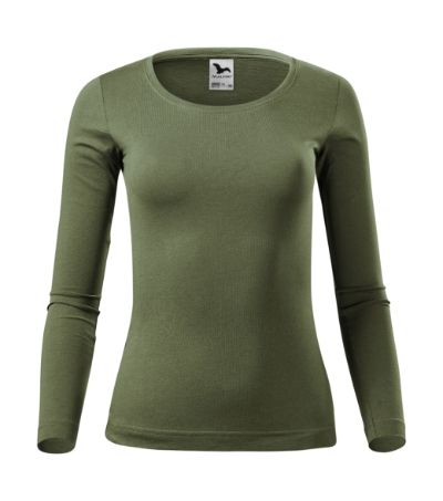 Fit-T LS - Tričko dámske - khaki