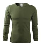 Fit-T LS - Tričko pánske - khaki