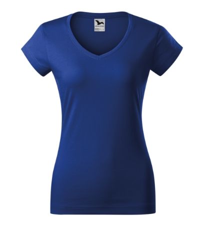 Fit V-neck - Tričko dámske - kráľovská modrá