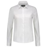 Fitted Stretch Blouse - Košeľa dámska - biela