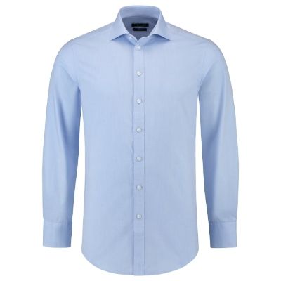 Fitted Stretch Shirt - Košeľa pánska - blue