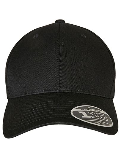 Flexfit 110 Curved Visor Snapback - Black