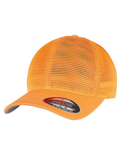 Flexfit 360 Omnimesh Cap - Neon Orange