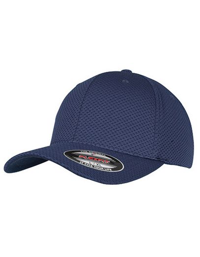 Flexfit 3D Hexagon Jersey Cap - Navy