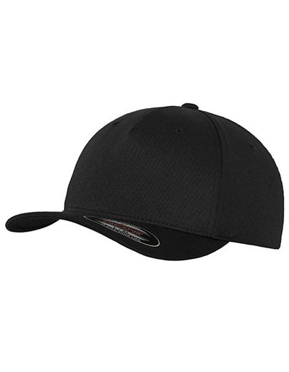 Flexfit 5 Panel Cap - Black