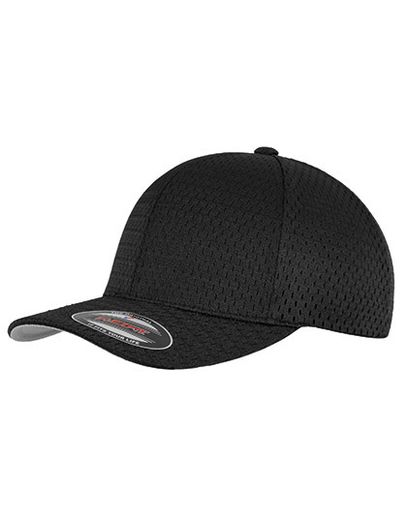 Flexfit Athletic Mesh Cap - Black