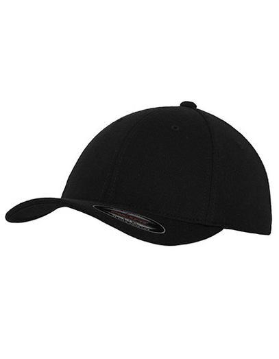 Flexfit Double Jersey Cap - Black