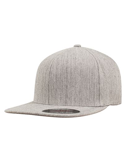 Flexfit Flat Visor - Heather Grey