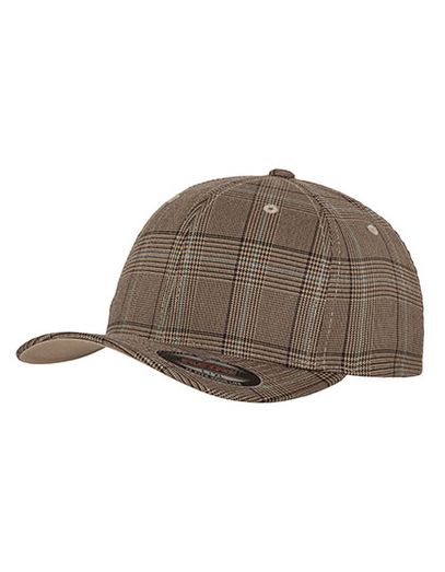 Flexfit Glen Check Cap - Brown