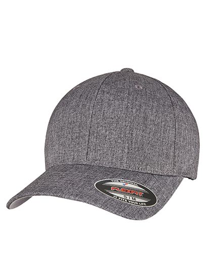 Flexfit Heatherlight Cap - Melange Dark Grey