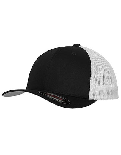 Flexfit Mesh Trucker 2 - Tone Cap - Black