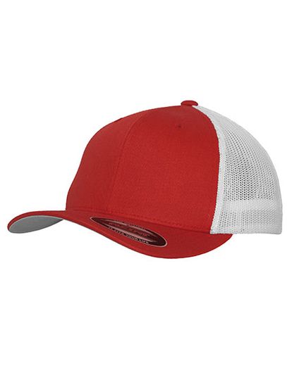 Flexfit Mesh Trucker 2 - Tone Cap - Red