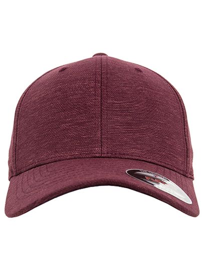 Flexfit Natural Melange Cap - Burgundy Melange