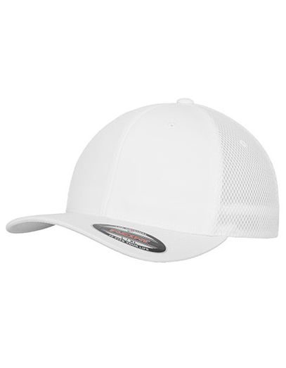 Flexfit Tactel Mesh Cap - White