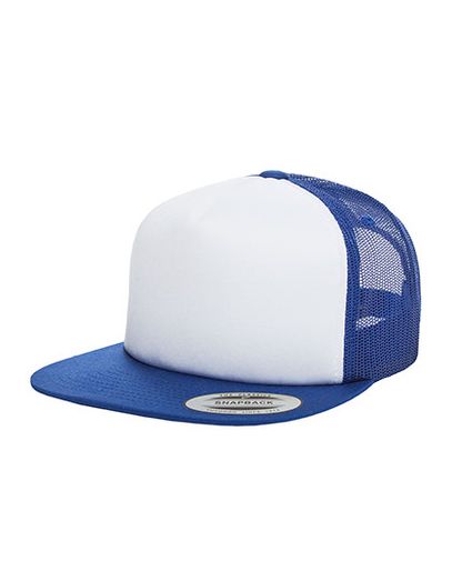 Foam Trucker With White Front - Royal