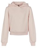 Girls Cropped Sweat Hoody - Pink