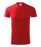 Heavy V-neck - Tričko unisex - červená