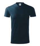 Heavy V-neck - Tričko unisex - tmavomodrá